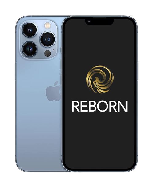 Apple iPhone 13 Pro Max 6,7 5G 128 Go Double SIM Bleu Alpin Reconditionné Grade A Reborn