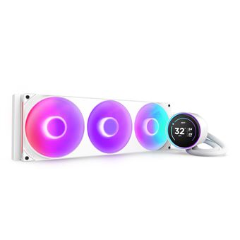 Nzxt Kit Watercooling CPU Kraken Elite 420 V2 RGB wit - 1