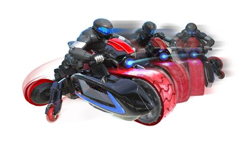 TERRATRAX – MOTO RADIOCOMMANDÉE – Moto Jouet Tout-Terrain a Rotation 360°  Drift et Dérapage Haute Vitesse et Précision avec Batterie - La Poste