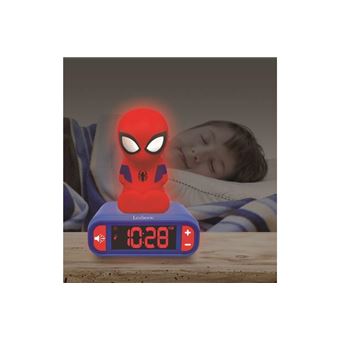 Radio Reveil Veilleuse Spider-Man Lexibook - Autres jeux d'éveil - Achat &  prix