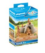 Playmobil Le parc animalier 70349 Suricates et rocher