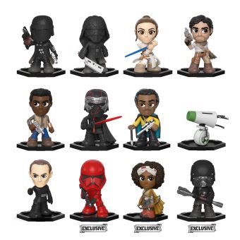 Figurine Funko Pop Mystery Mini Star Wars Episode IX Rise of Skywalker 12 pièces Modèle aléatoire