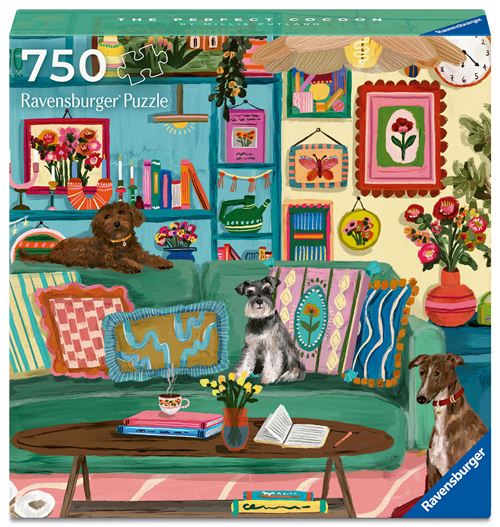 Puzzle 750 pièces Ravensburger Art & Soul Le parfait cocon