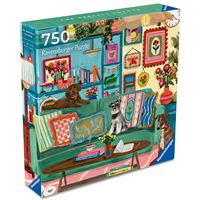 Ravensburger Puzzle 16801 - Tierische Künstler - 750 Teile Large Pieces, Puzzlespaß mit größeren Puzzleteilen für die ganze Familie Ravensburger Puzzle 16801 - Tierische Künstler - 750 Teile Large Pieces, Puzzlespaß mit größeren Puzzleteilen für die ganze Familie