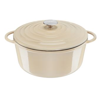 TEFAL LOV Cocotte 29 cm Beige E2590504