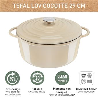 Cocotte / faitout / marmite Tefal Faitout 24cm 5,2L induction