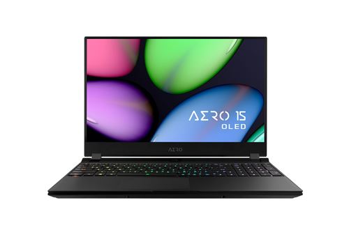PC Portable Gigabyte Aero 15 WB-8FR5130SP 15,6 Intel Core i7 16 Go RAM 512 Go SSD Noir