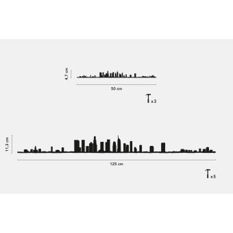 Accessoire de décoration The Line Los Angeles Noir