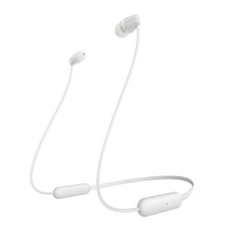 Ecouteurs intra-auriculaires Bluetooth Sony WI-C200 Blanc - 1