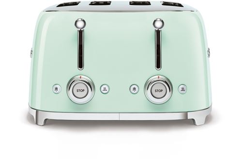 Grille-pain Toaster Smeg TSF02PGEU - Vert d'Eau - Chardenon Équipe votre  maison