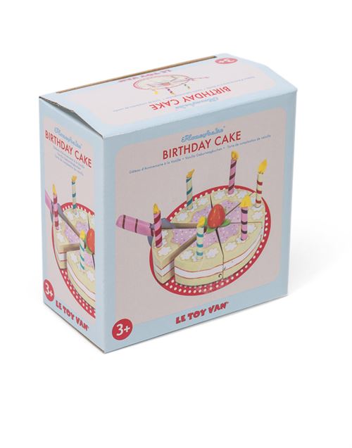 Le Toy Van Sliceable Birthday Cake & Candles