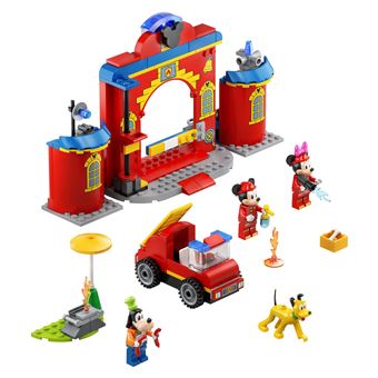 LEGO® 10776 Caserne et Camion de pompiers de Mickey