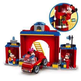 LEGO® 10776 Caserne et Camion de pompiers de Mickey