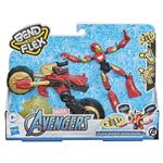 Figurine Avengers Marvel Flex Rider Iron Man 15 cm