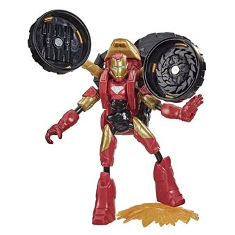 Figurine Avengers Marvel Flex Rider Iron Man 15 cm