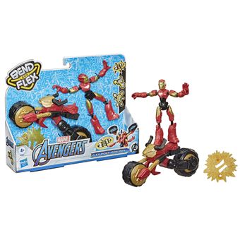 Figurine Avengers Marvel Flex Rider Iron Man 15 cm