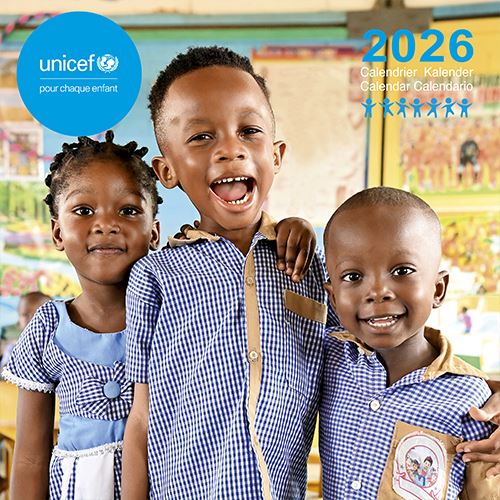 Calendrier Unicef 2022 30 x 30 cm
