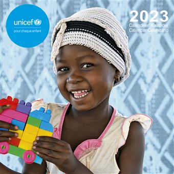 Calendrier Unicef 2023 30 x 30 cm - Calendrier planning et éphéméride