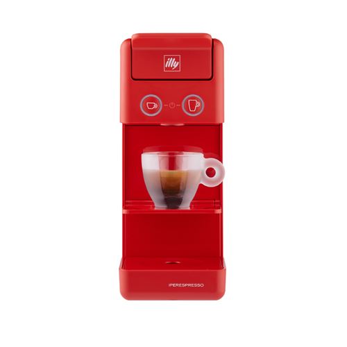 Cafetière à dosette Illy Y3.3 Expresso et Coffee 850 W Rouge