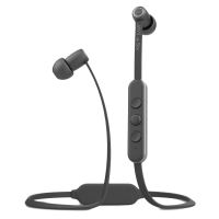 JAYS a-Six Wireless - In-ear hoofdtelefoons met micro - inwendig - Bluetooth - draadloos - gray on silver