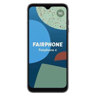 Pack Smartphone Fairphone 4 6.3" Double SIM 5G 128 Go Gris + Coque Gris