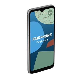 Pack Smartphone Fairphone 4 6.3" Double SIM 5G 128 Go Gris + Coque Gris