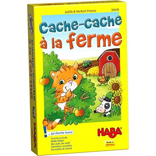 Jeu De Société Haba Cache-Cache À La Ferme