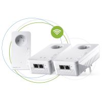 Kit de démarrage de 3 adaptateurs CPL Devolo Magic 2 WiFi Blanc