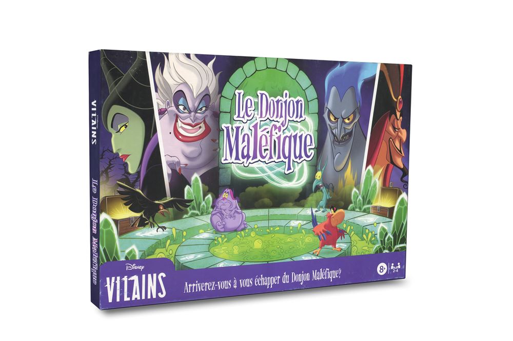 Jeu de société famille et enfants Cartamundi Disney Villains le Donjon ...