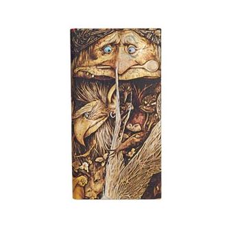 Carnet à couverture rigide Paperplanks slim ligné Le Monde Féerique de Brian Froud