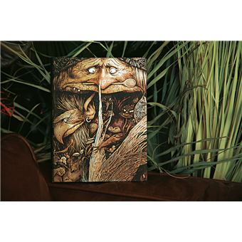 Carnet à couverture rigide Paperplanks slim ligné Le Monde Féerique de Brian Froud