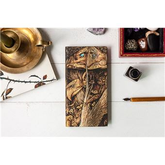 Carnet à couverture rigide Paperplanks slim ligné Le Monde Féerique de Brian Froud