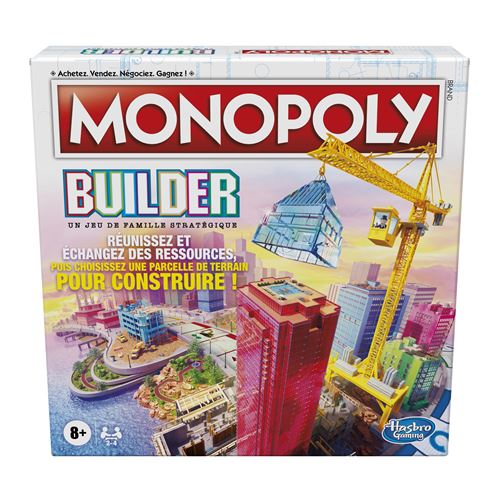 Jeu de société Hasbro Gaming Monopoly Builder
