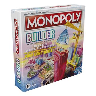 Jeu de société Hasbro Gaming Monopoly Builder