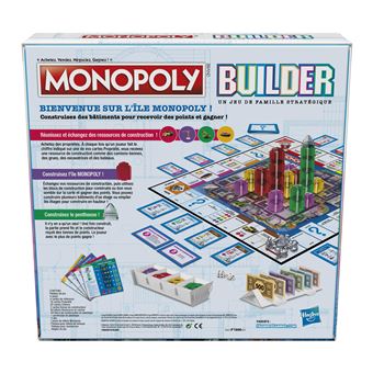 Jeu de société Hasbro Gaming Monopoly Builder