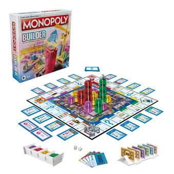 Jeu de société Hasbro Gaming Monopoly Builder