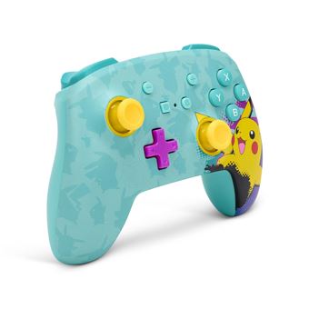 Manette sans fil améliorée pour Nintendo Switch Acco Edition Pikachu Paint