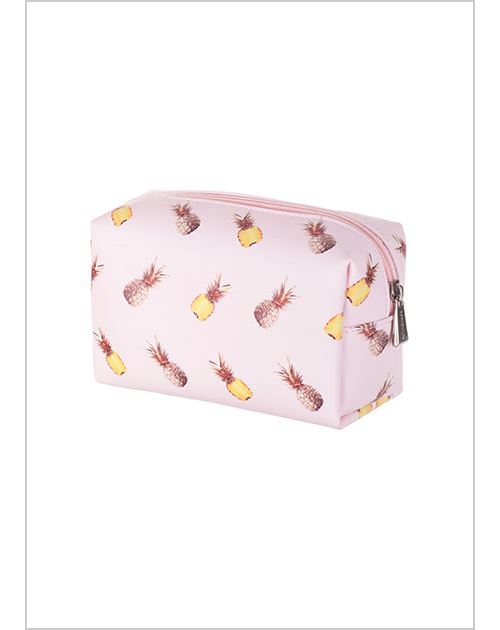 Trousse cosmetique Miniso Ananas Rose