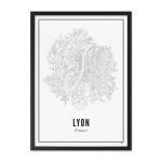 Affiche Wijck 40 x 50 cm Lyon