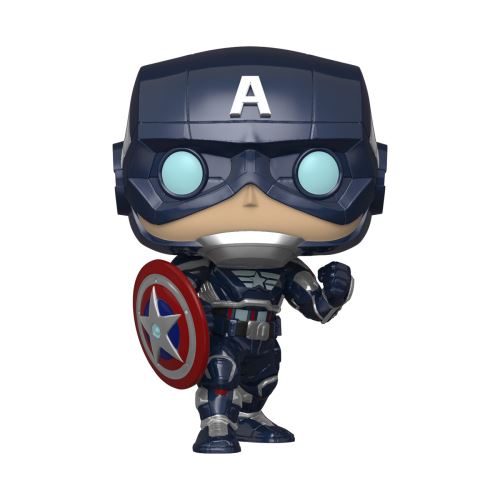 Funko Figurine Pop Games Marvel Avengers Gamerverse Captain America