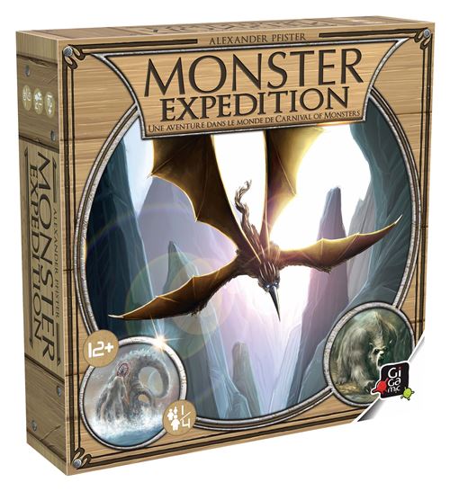 Jeu De Stratégie Gigamic Monster Expedition