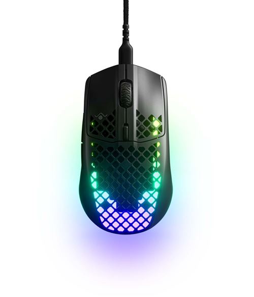 Souris Gaming Filaire SteelSeries Aerox 3 – Capteur Optique 8500 DPI, Ultra-Légère 59g