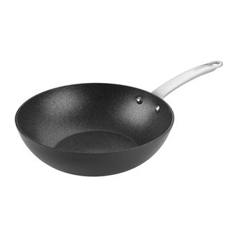 Wok Sitram Re Naissance 28 cm Gris - 1