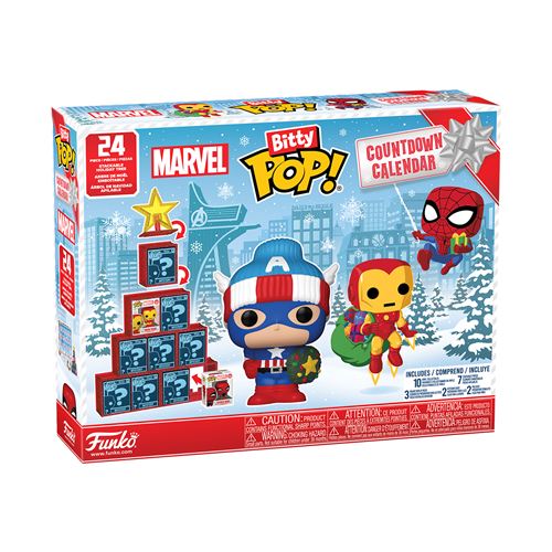 Figurine Funko Bitty Pop Marvel Calendrier de l'Avent