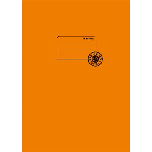HERMA Protège-cahier recyclé, format A4, en papier, orange
