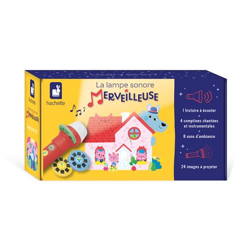 Jeu créatif Janod Lampe sonore merveilleuse Loup