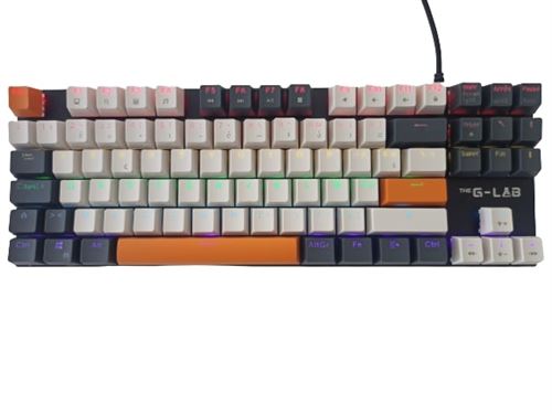 Clavier Mécanique The G Lab Keyz Mercury TKL Colours