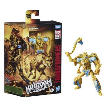 Figurine Transformers Kingdom War pour Cybertron Cheetor Deluxe Class