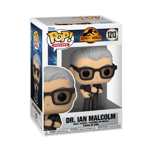Figurine Funko Pop Movies Jurassic World Dominion Dr. Ian Malcolm