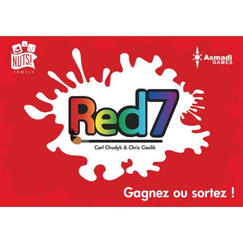 Jeu De Société Blackrock Games Red 7